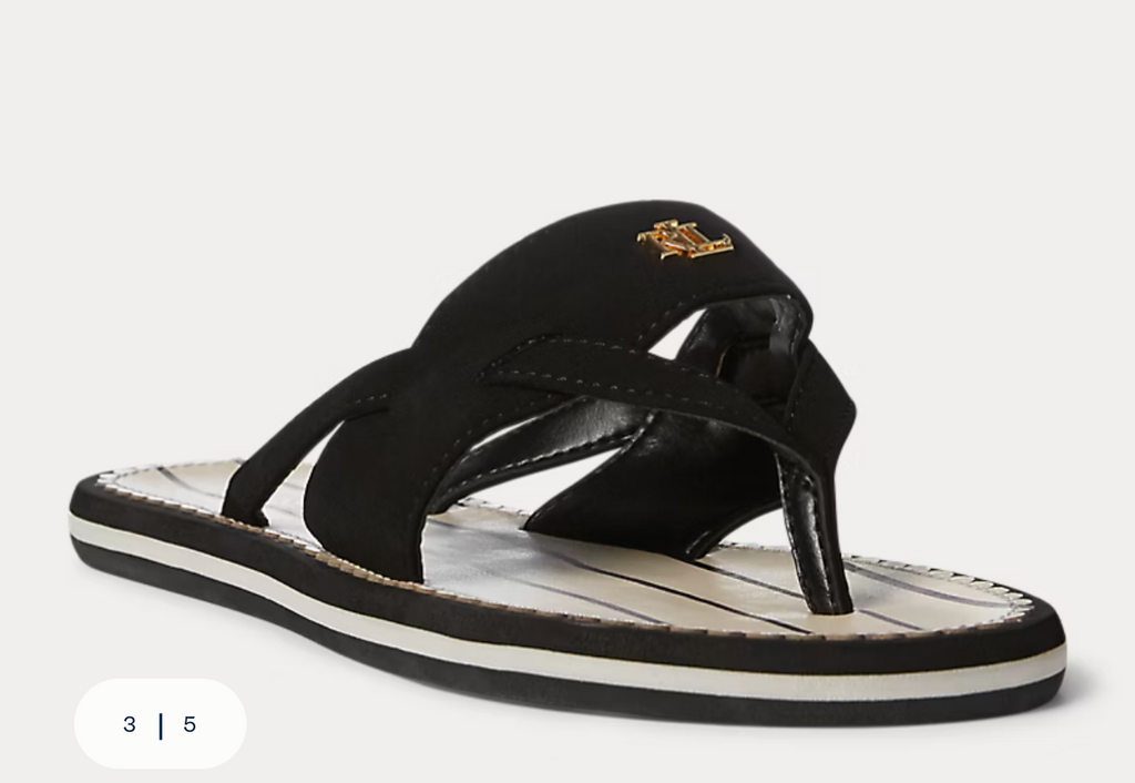 Ralph lauren women rosalind thong sandals