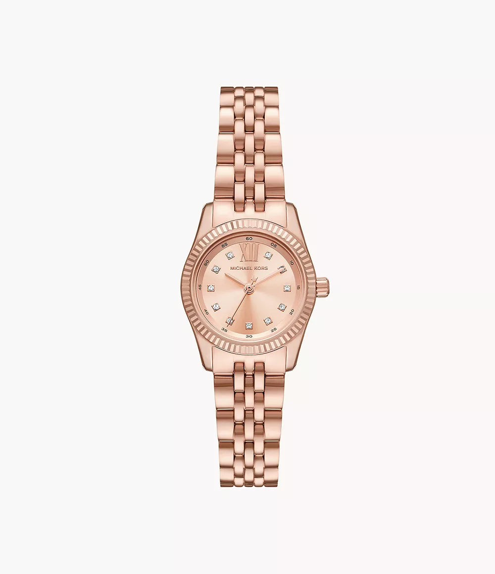 Michael Kors Lexington MK4739 Three-Hand Two-Tone Stainless Steel Watch